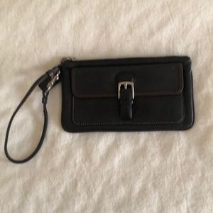 Coach Leather Wristlet